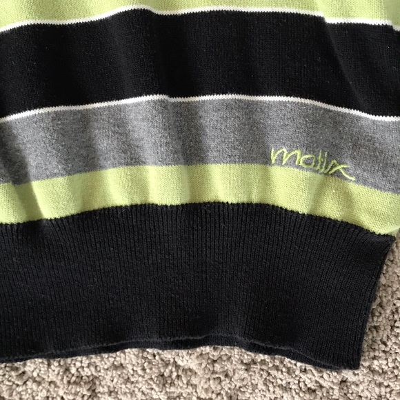 Matix Striped Sweater. - Picture 2 of 3